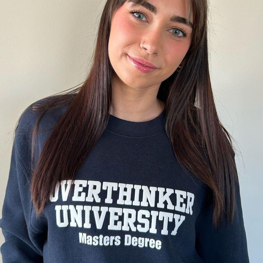 Overthinker University Crewneck