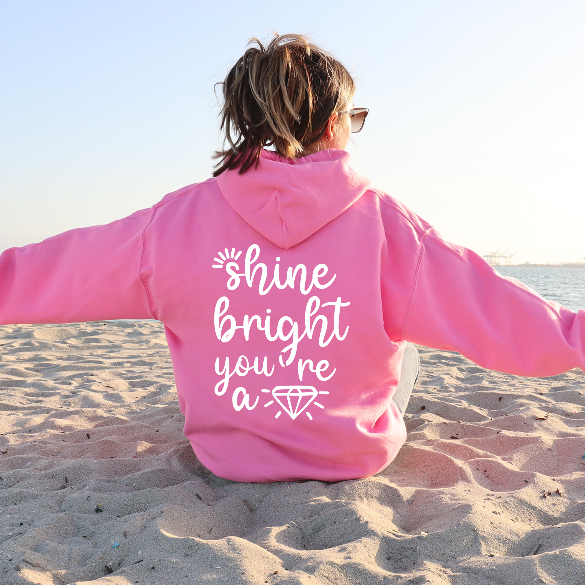 Shine bright You're a diamond Hoodie